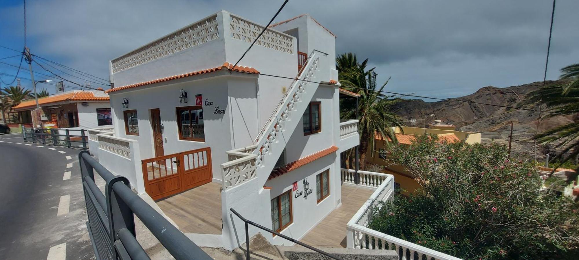 Vv Casa Lucas A 15 Minutos Del Garajonay Villa Vallehermoso Exteriör bild